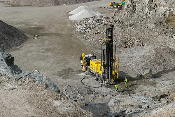Fonksiyonên makîneyên drilling ên mînan